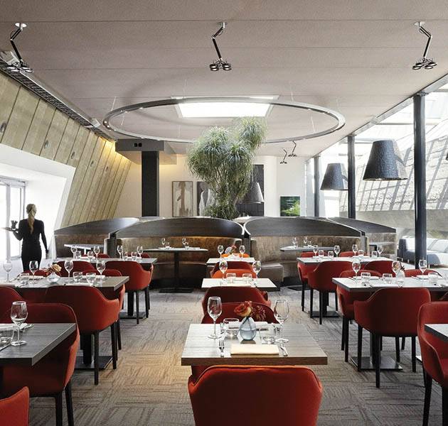 Inspiration Grande Reference hotel dalles Infini design restaurant patio